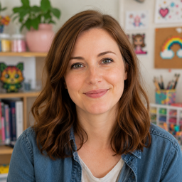 Portrait of Emma, a pixel art hobbyist